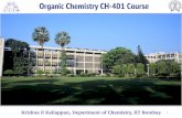 E M Organic Chemistry CH-401 Course I T B