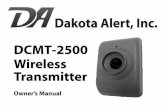 DCMT-2500 Wireless Transmitter - Dakota Alert