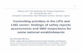 Controlling activities in the LPG and LNG sector: findings ...