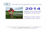 Comité de Coopération avec le Laos 2014