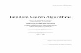 Random Search Algorithms - Worcester Polytechnic Institute