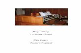 Holy Trinity Lutheran Church Pipe Organ