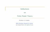 Reflections on Finite Model Theory