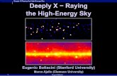 deeply X-raying the high energy sky