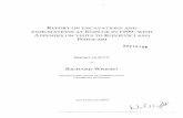 REPORT ON EXCAVATIONS AND АТ 1999 - SREBRENICA