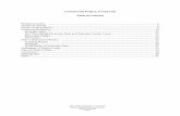 Central Utah Project, Vernal Unit Table of Contents