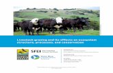 Livestock grazing and its effects on ecosystem structure ...