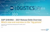 SAP S/4HANA – 2021 Release Delta Overview What’s new and ...