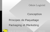 Conception Principes de Paquetage Packaging et Marketing
