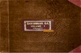 SAVANNAH, VOLUME 1 SANBORN MAP COMPANY NEW YORK