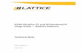 iCE40 UltraPlus I2C and SPI Hardened IP Usage Guide ...