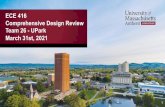 ECE 416 Comprehensive Design Review Team 26 - UPark …
