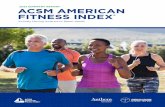 2021 SUMMARY REPORT ACSM AMERICAN FITNESS INDEX