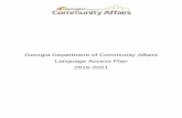 Georgia Department of Community Affairs Language Access ...