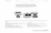 Proline Promag D 400 - Endress+Hauser