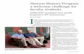 Stetson Honors Program a welcome challenge for faculty ...