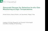 Resonant Sensor for Selective In-situ Gas Monitoring at ...