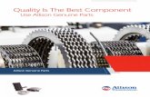 Quality Is The Best Component - Allison Transmission