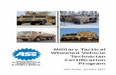 Military Tactical Wheeled Vehicle Technician Certification ...