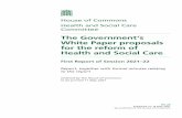 Department's White Paper on health and social care