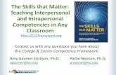 Teaching Skills that Matter: Teaching Interpersonal and ...