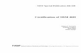 Certification fo SRM 46H - NIST