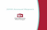 2018 Annual Report - Dedham Savings