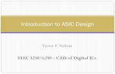 Introduction to ASIC Design - eng.auburn.edu