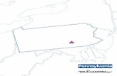 Printable Map of Pennsylvania State | Time4Learning