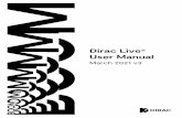 Dirac Live User Manual 25 Mar