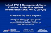 Latest ITU-T Recommendations K series: Protection against ...