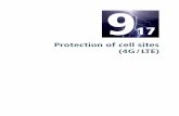 Protection of cell sites (4G / LTE)