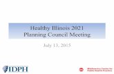 Healthy Illinois 2021 Planning Council Meeting