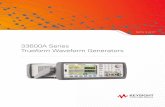 33600A Series Trueform Waveform Generators - Data Sheet