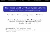 House Prices, Credit Growth, and Excess Volatility