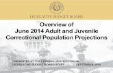 Presentation Overview of June 2014 Adult and Juvenile ...