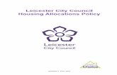Welcome to the Leicester City Council Housing Allocations ...