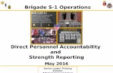 Brigade S-1 Operations Course - Internet Archive
