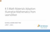 K-5 Math Materials Adoption: Illustrative Mathematics from ...