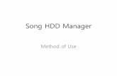 Song HDD Manager