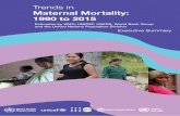 Maternal Mortality: 1990 to 2015 - World Health Organization