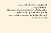 General characteristic of isoprenoids. General ...