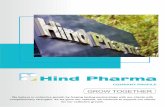 HP company profile design - hindpharma.com