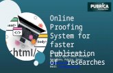 Online Proofing System for faster Publication – Pubrica