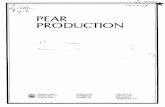 PEAR PRODUCTION - USDA