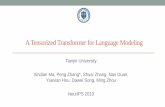 A Tensorized Transformer for Language Modeling