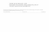 THE JOURNAL OF SOLID WASTE TECHNOLOGY AND …