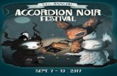 10th Annual Accordion Noir Festival Program