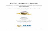 UAF Phase I Power Electronics Review
