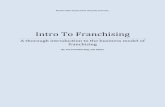 Intro To Franchising - The Franchise King
